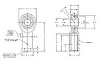 ASW-X-10 & ASG-X-10 Female Rod Ends