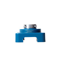 Blue-Poly-4-Bolt-Quiklean-Housing-with-ON-Poly-Round-Insert-with-Locking-Sleeve-S