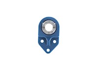 Blue-Polymer-3-Bolt-Flange-Poly-Round-Insert-with-Locking-Sleeve---Machine-B-T
