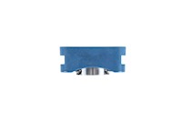 Blue-Polymer-Take-Up-Poly-Round-Insert-with-Locking-Sleeve---Machine-B-T