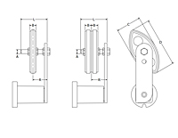 RunRight® Chain Rider Set Drawing