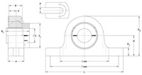 Corrosion-Resistant-Machined-Stainless-Steel-PillowBlock-QFU4LKHEAP-Line-Drawing