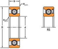 Wide Section Ball Bearings (62000, 63000)