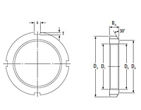 Metric Locknut HM,HML