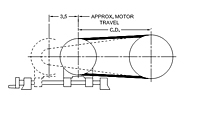 Motor Base - Model 301E Spring-Loaded Driver Pulleys