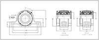 Mounted Bearings_Line_TypeE_P2B-1-OPEN-1-CLOSE