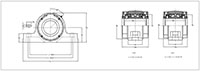 Mounted Bearings_Line_TypeE_P2B-2-OPEN