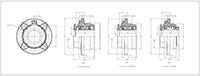 Mounted Bearings_Line_TypeE_PF-1-OPEN