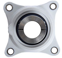 PolyFourBoltFlangeWithPolyInsertWithLockingSleeve-T