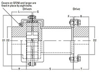 QUICK-FLEX-Single-Ended-Spacer-Coupling-with-High-Speed-Split-Cover-Drawing