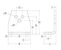 RunRight® RLB Bracket Drawing