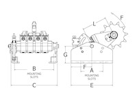 RunRight® RT M 50 Chain Drive Tensioner Drawing