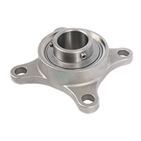 SUCSF208-F-StainlessFourBoltFlangeAssemblyWithStainlessInsert-A2
