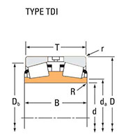 TRB TDI Cone Line Drawing