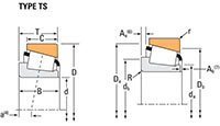 TRB TS Cup Line Drawing