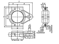 Take-Up Unit, Tension Type - Line Drawing