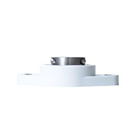 White-Poly-2-Bolt-Housing-with-ON-Poly-Round-with-Locking-Sleeve-S