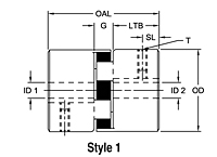 L Type - Jaw Couplings Style1