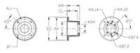 Hydraulics Horizontal Pump / Motor Mounts w/ Vertical Mounting Option