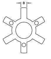 Solid Center Spiders - Metric