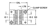 MD Series - Mini Disc Clamp Style Couplings - Imperial-2
