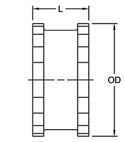 JE, JN, JES & JNS Type Sleeves for S-Flex Couplings - Imperial-2