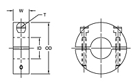Two-Piece Split Shaft Collars - Imperial-2