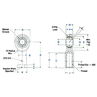 ASW-T & ASG-T Dimensional Drawing