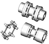 DI-6 Type Drop-In Center Industrial Coupling - Metric DI-6 Type Drop-In Center Industrial Coupling - Metric