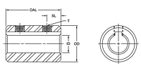 Rigid Sleeve Couplings w/o Keyway - Imperial-2