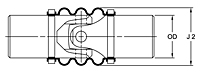 Set of D Type Lower Boots & Ties - Imperial-2