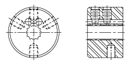 Coupling Hubs w/ L-Loc Spline Clamping Feature-2