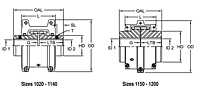Grid Coupling with Horizontal Style Cover