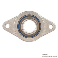timken-flange-mounted-ball-bearing-unit-machined-stainless-2-bolt-AFL206-NLH-SUC206-insert-IP69K-F-seal-front