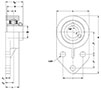 3-bolt-SUCFB205-FVSL613-Line-Drawing
