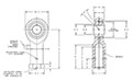 ASW-X-10 & ASG-X-10 Female Rod Ends