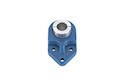 Blue-Polymer-3-Bolt-Flange-Poly-Round-Insert-with-Locking-Sleeve---Machine-B-A