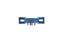 Blue-Polymer-Pillow-Block-with-Poly-Round-Insert-with-Locking-Sleeve---Machine-B-T