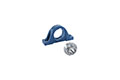 Blue-Polymer-Pillow-Block-with-Stainless-Steel-Insert---Exploded-View-1---FVSL613
