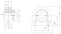 Corrosion-Resistant-Machined-Stainless-Steel-TappedBase-QFU4LKHEATBY-Line-Drawing