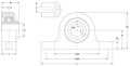 Corrosion-Resistant-Stainless-Steel-Pillow-Block-SUCAP-Line-Drawing1-FVSL525