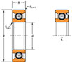 Deep Groove Ball Bearings (6000, 6200, 6300, 6400)
