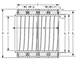 Four-Row Cylindrical Roller Bearing - RX-6-2