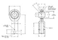 HXAW-ET-10 & HXAG-ET-10 Female Rod Ends