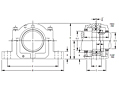 Inch Straight Bore Mounting Pillow Block SAF222 and SAF223 Series
