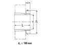 Metric HA Adapter Sleeve for Inch Shaft2<180