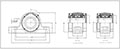 Mounted Bearings_Line_TypeE_P2B-1-OPEN-1-CLOSE