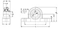 Polymer-Pillow-Block--SUCPLP--Line-Drawing---FVSL613
