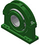 Split Block - Cylindrical Roller Bearing - S 8-BOLT