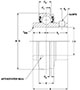 Stainless steel Inserts (SUC) Line Drawing